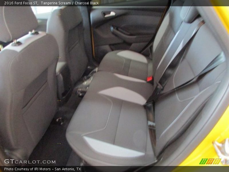 Rear Seat of 2016 Focus ST