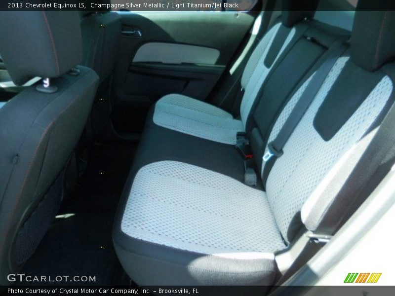 Champagne Silver Metallic / Light Titanium/Jet Black 2013 Chevrolet Equinox LS