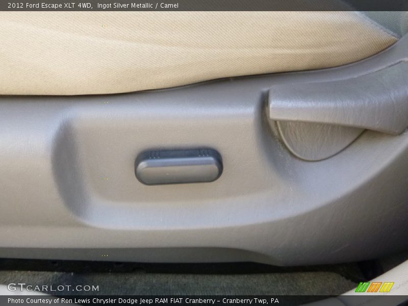 Ingot Silver Metallic / Camel 2012 Ford Escape XLT 4WD