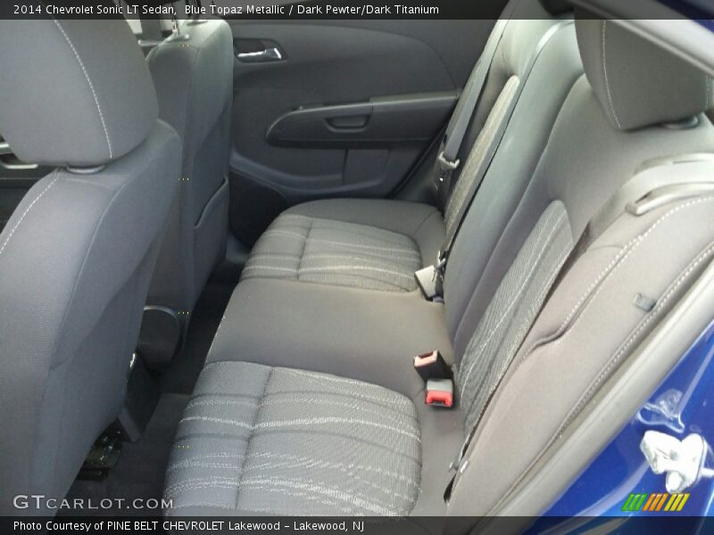 Blue Topaz Metallic / Dark Pewter/Dark Titanium 2014 Chevrolet Sonic LT Sedan
