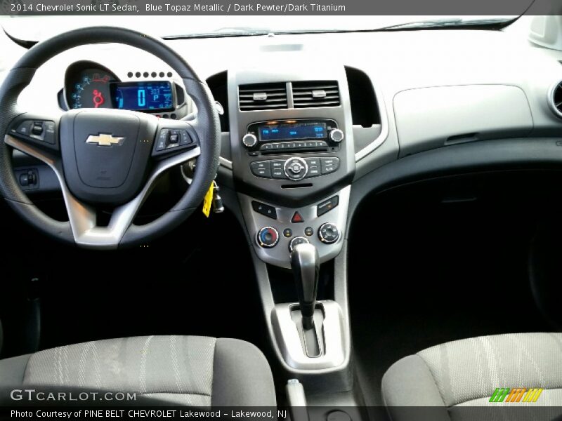 Blue Topaz Metallic / Dark Pewter/Dark Titanium 2014 Chevrolet Sonic LT Sedan