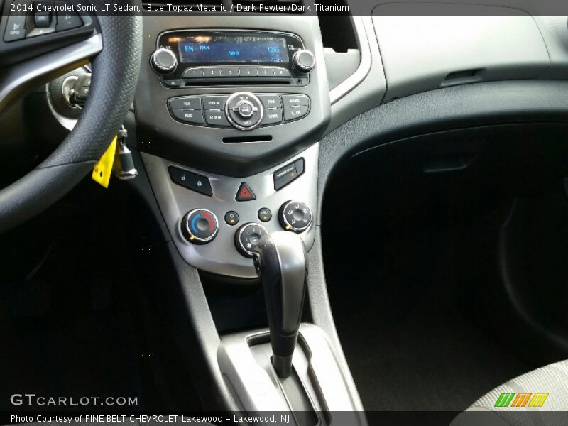 Blue Topaz Metallic / Dark Pewter/Dark Titanium 2014 Chevrolet Sonic LT Sedan