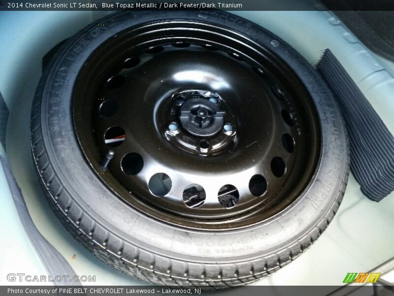 Blue Topaz Metallic / Dark Pewter/Dark Titanium 2014 Chevrolet Sonic LT Sedan