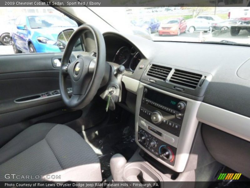 Sport Red / Ebony 2009 Chevrolet Cobalt LT Sedan