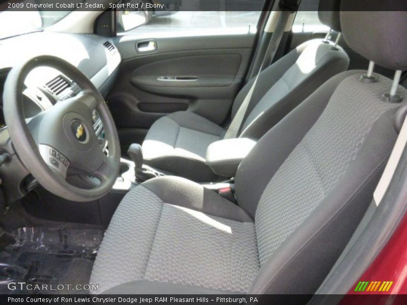 Sport Red / Ebony 2009 Chevrolet Cobalt LT Sedan