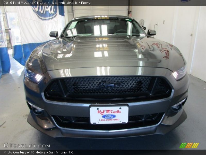 Magnetic Metallic / Ebony 2016 Ford Mustang GT Coupe