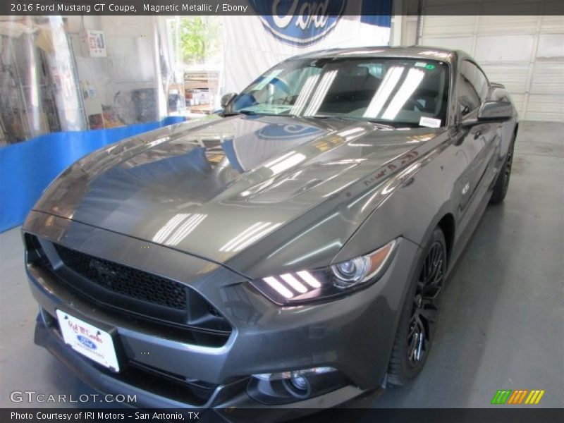 Magnetic Metallic / Ebony 2016 Ford Mustang GT Coupe