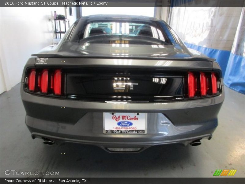 Magnetic Metallic / Ebony 2016 Ford Mustang GT Coupe