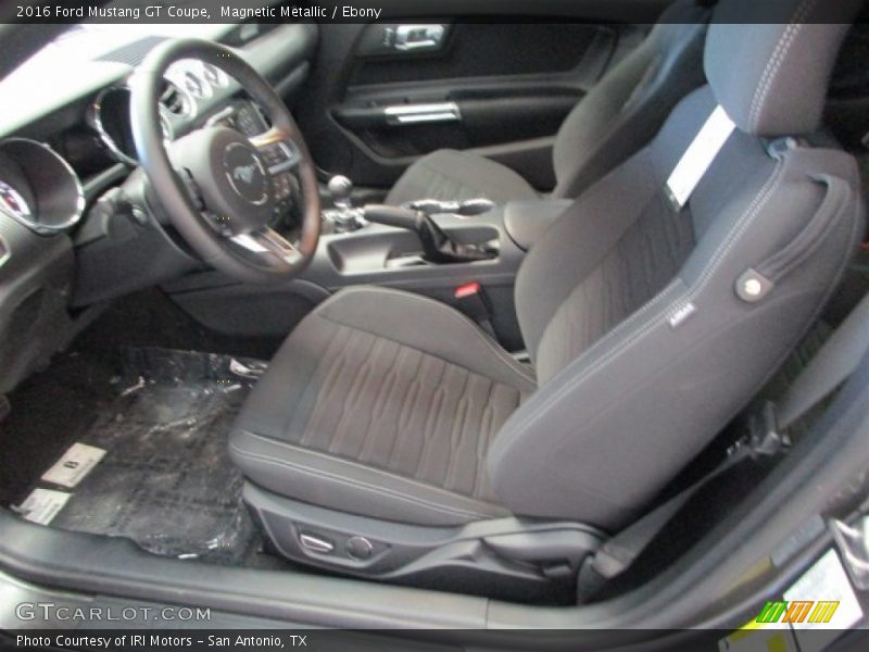 Magnetic Metallic / Ebony 2016 Ford Mustang GT Coupe