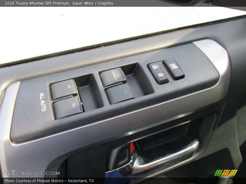 Super White / Graphite 2016 Toyota 4Runner SR5 Premium