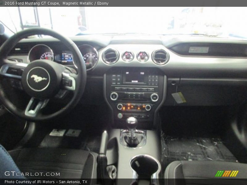 Magnetic Metallic / Ebony 2016 Ford Mustang GT Coupe