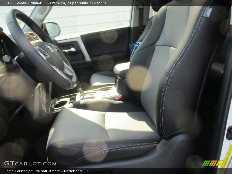 Super White / Graphite 2016 Toyota 4Runner SR5 Premium