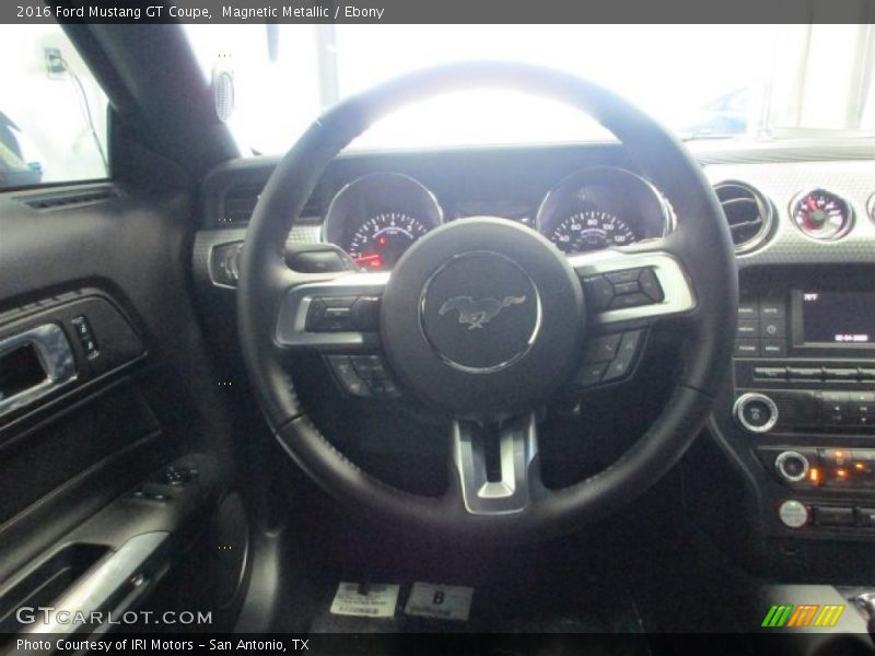 Magnetic Metallic / Ebony 2016 Ford Mustang GT Coupe
