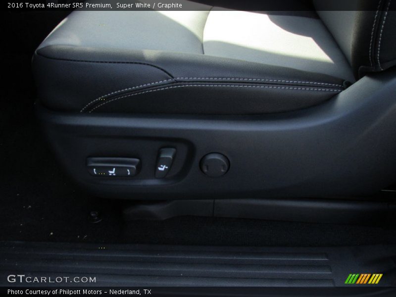 Super White / Graphite 2016 Toyota 4Runner SR5 Premium