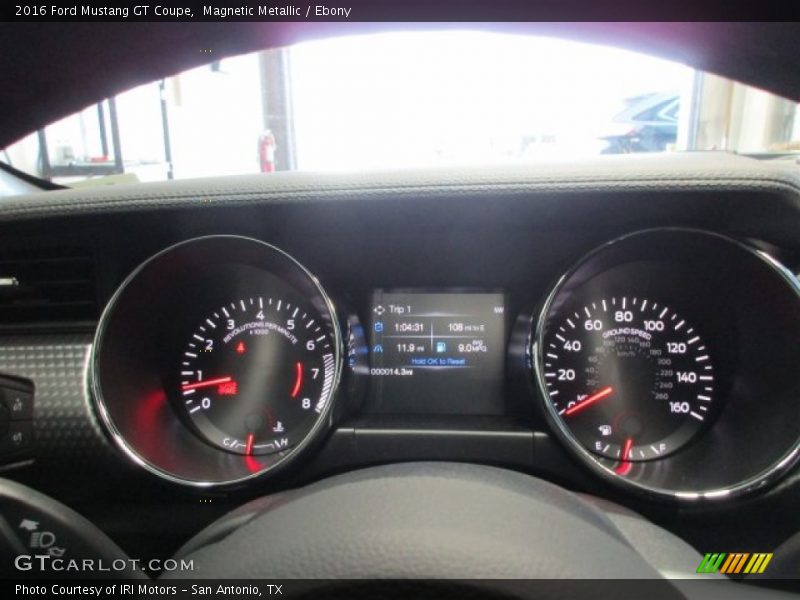 Magnetic Metallic / Ebony 2016 Ford Mustang GT Coupe