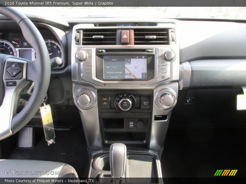 Super White / Graphite 2016 Toyota 4Runner SR5 Premium