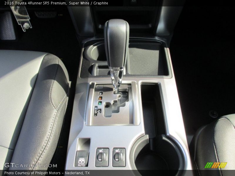 Super White / Graphite 2016 Toyota 4Runner SR5 Premium