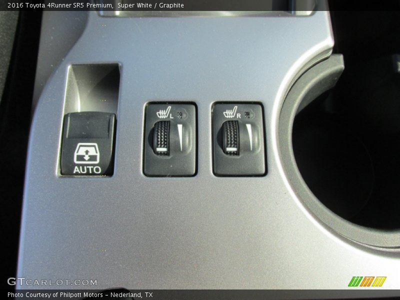 Super White / Graphite 2016 Toyota 4Runner SR5 Premium