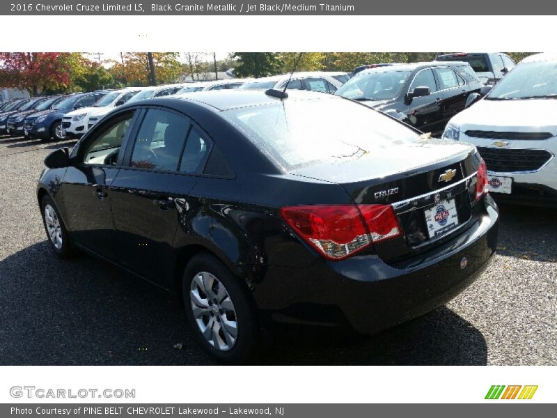 Black Granite Metallic / Jet Black/Medium Titanium 2016 Chevrolet Cruze Limited LS