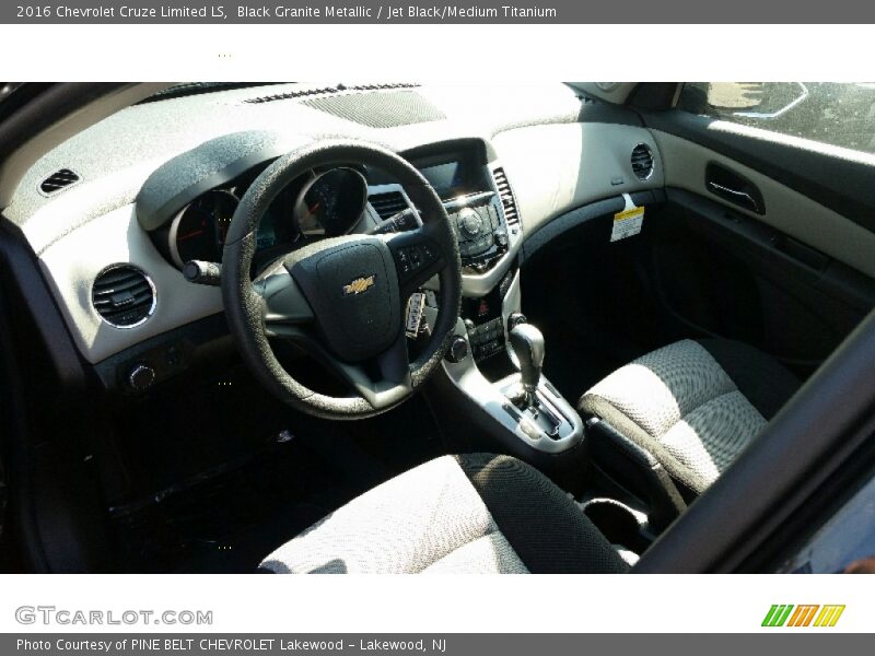 Black Granite Metallic / Jet Black/Medium Titanium 2016 Chevrolet Cruze Limited LS