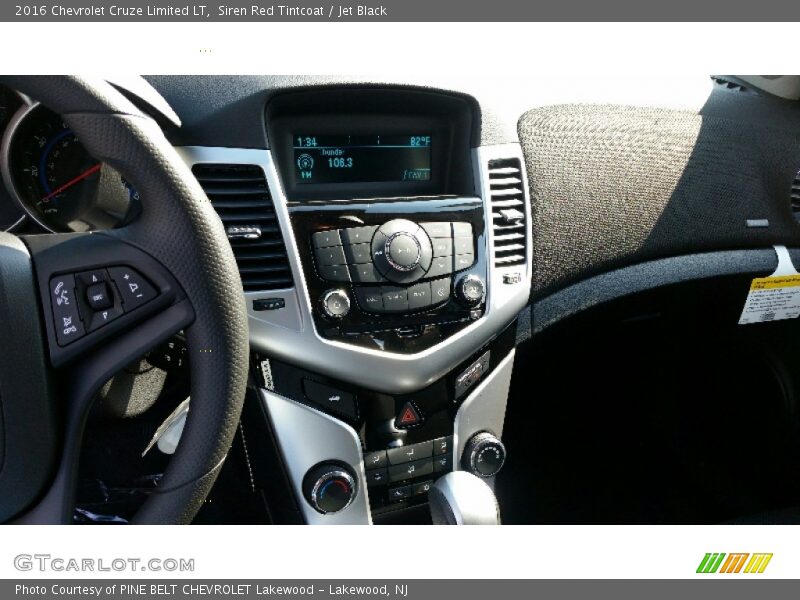 Siren Red Tintcoat / Jet Black 2016 Chevrolet Cruze Limited LT