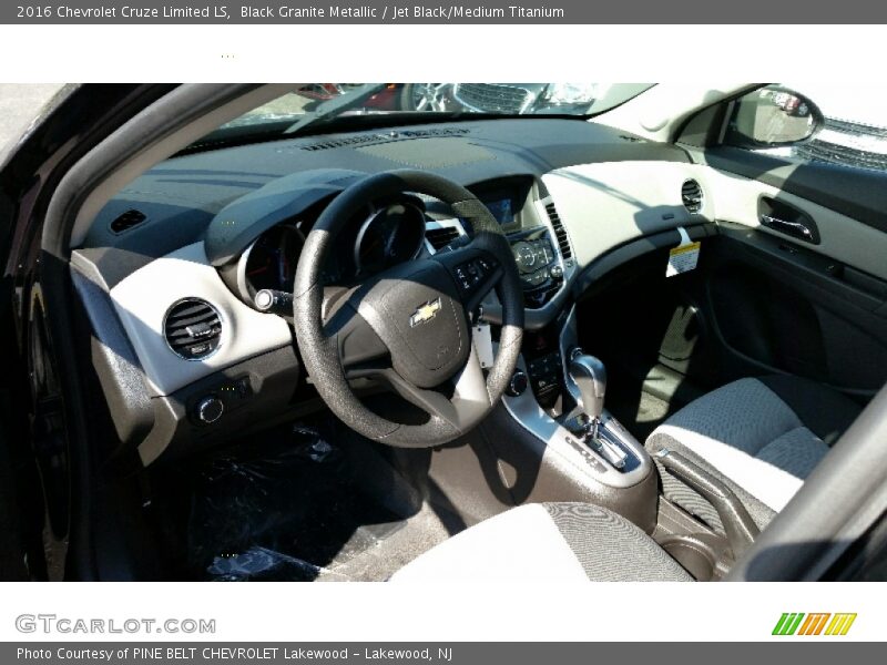 Black Granite Metallic / Jet Black/Medium Titanium 2016 Chevrolet Cruze Limited LS