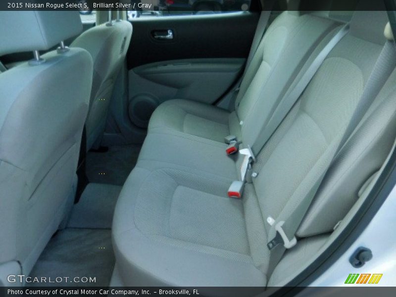 Brilliant Silver / Gray 2015 Nissan Rogue Select S