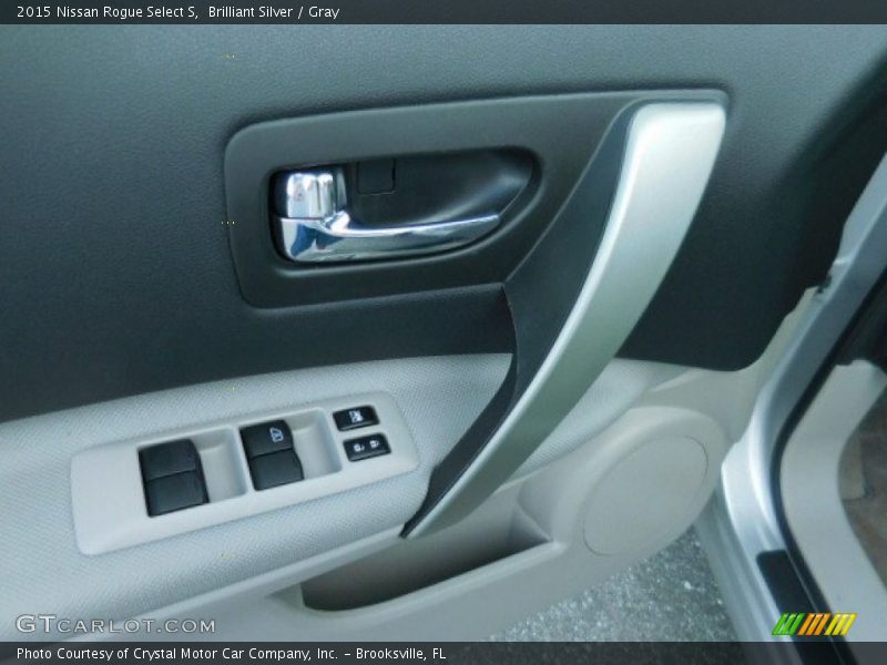 Brilliant Silver / Gray 2015 Nissan Rogue Select S