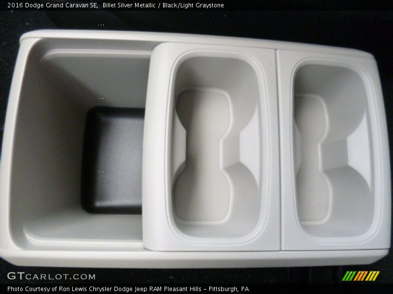 Billet Silver Metallic / Black/Light Graystone 2016 Dodge Grand Caravan SE