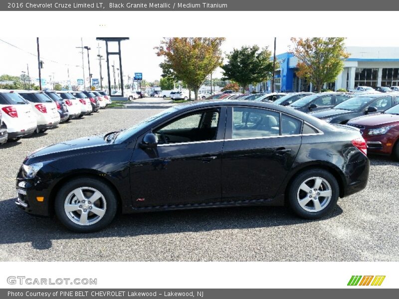 Black Granite Metallic / Medium Titanium 2016 Chevrolet Cruze Limited LT