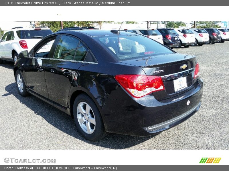 Black Granite Metallic / Medium Titanium 2016 Chevrolet Cruze Limited LT