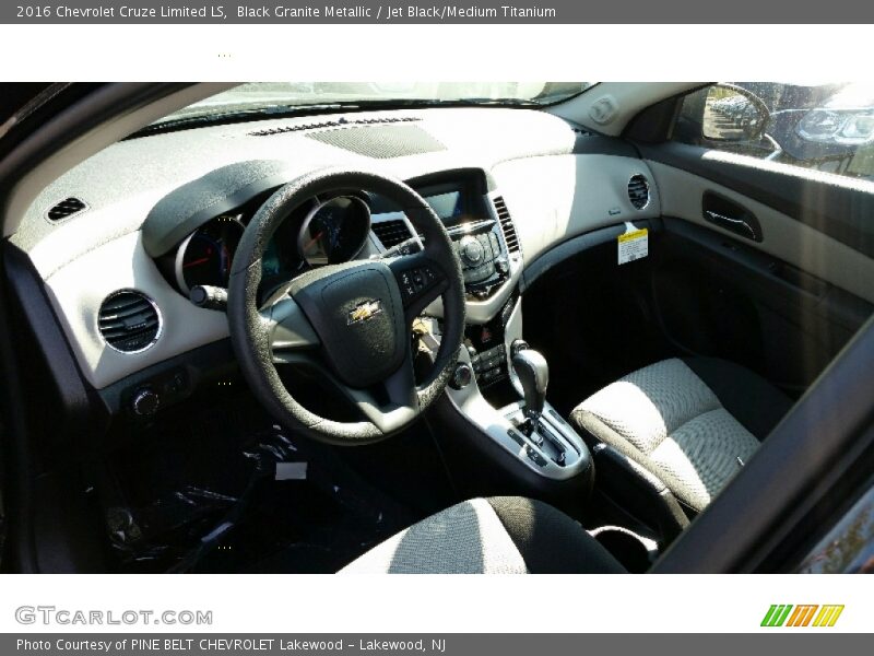 Black Granite Metallic / Jet Black/Medium Titanium 2016 Chevrolet Cruze Limited LS