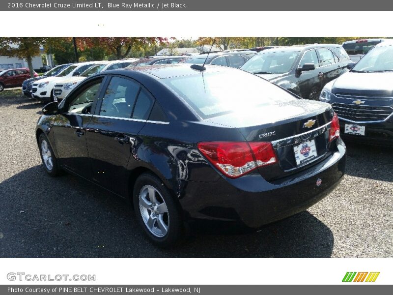 Blue Ray Metallic / Jet Black 2016 Chevrolet Cruze Limited LT
