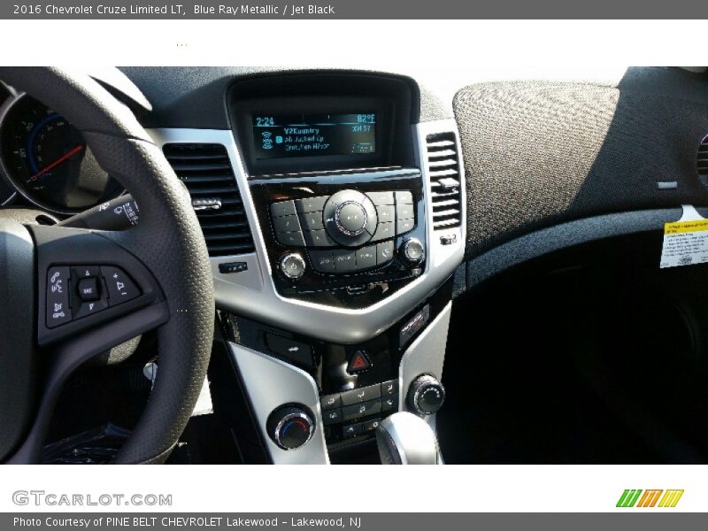 Blue Ray Metallic / Jet Black 2016 Chevrolet Cruze Limited LT