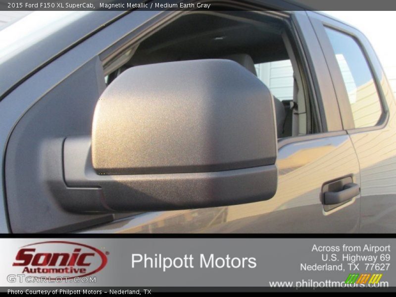 Magnetic Metallic / Medium Earth Gray 2015 Ford F150 XL SuperCab