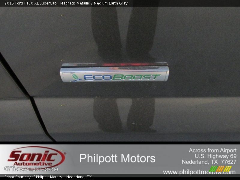 Magnetic Metallic / Medium Earth Gray 2015 Ford F150 XL SuperCab