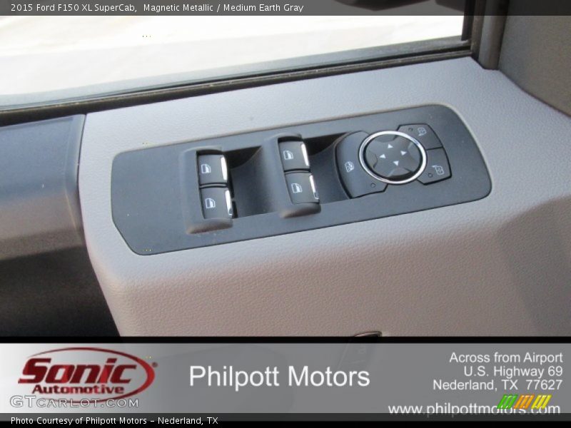 Magnetic Metallic / Medium Earth Gray 2015 Ford F150 XL SuperCab