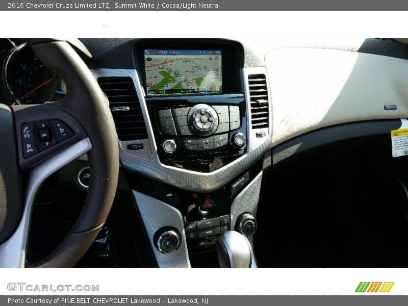 Summit White / Cocoa/Light Neutral 2016 Chevrolet Cruze Limited LTZ