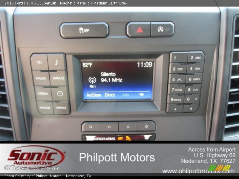 Magnetic Metallic / Medium Earth Gray 2015 Ford F150 XL SuperCab