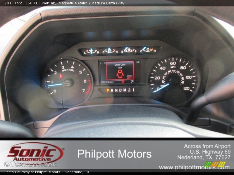 Magnetic Metallic / Medium Earth Gray 2015 Ford F150 XL SuperCab