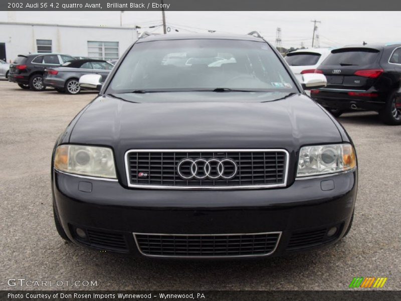 Brilliant Black / Ebony 2002 Audi S6 4.2 quattro Avant