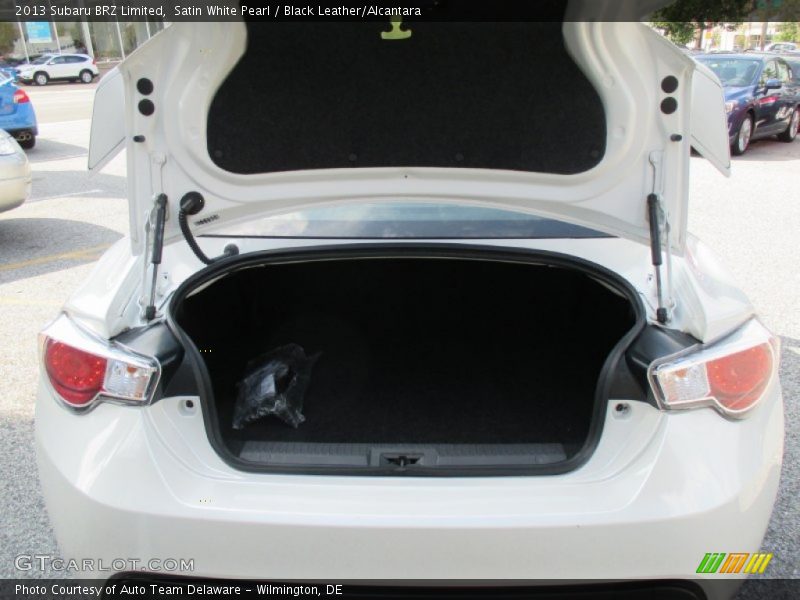 Satin White Pearl / Black Leather/Alcantara 2013 Subaru BRZ Limited