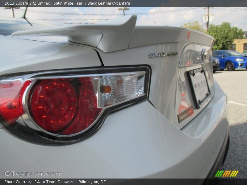 Satin White Pearl / Black Leather/Alcantara 2013 Subaru BRZ Limited