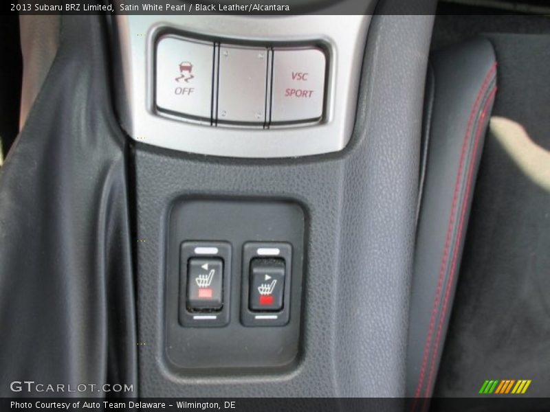 Satin White Pearl / Black Leather/Alcantara 2013 Subaru BRZ Limited