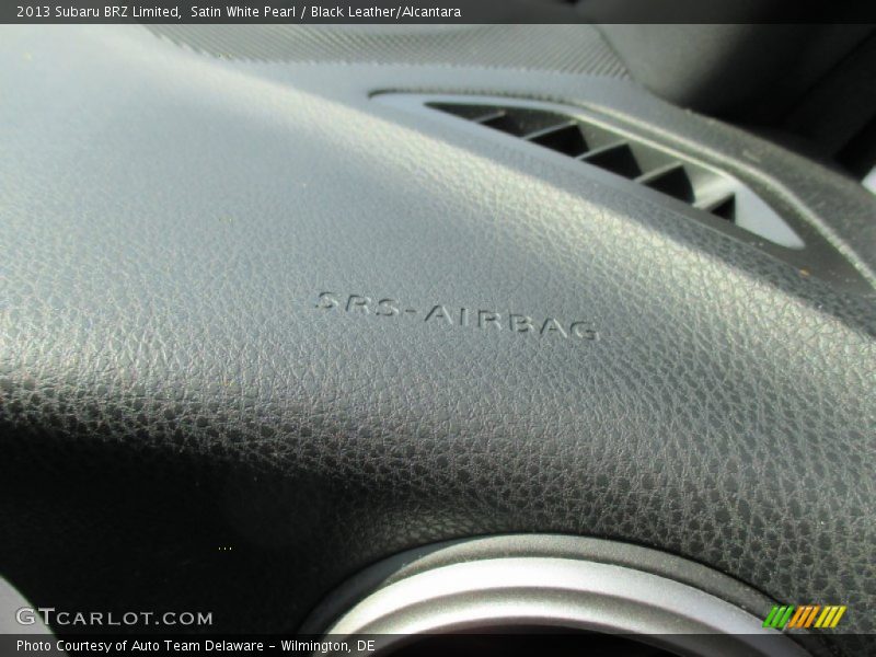 Satin White Pearl / Black Leather/Alcantara 2013 Subaru BRZ Limited