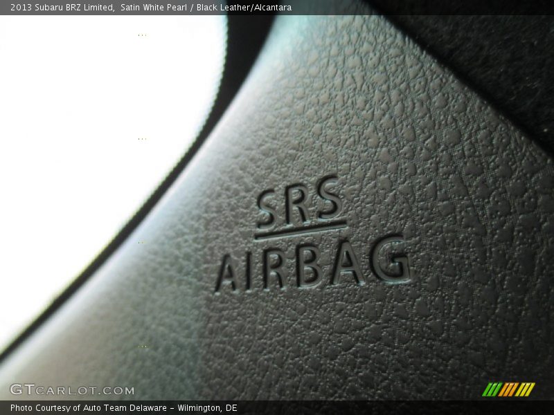 Satin White Pearl / Black Leather/Alcantara 2013 Subaru BRZ Limited