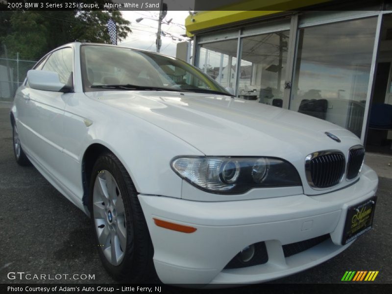 Alpine White / Sand 2005 BMW 3 Series 325i Coupe