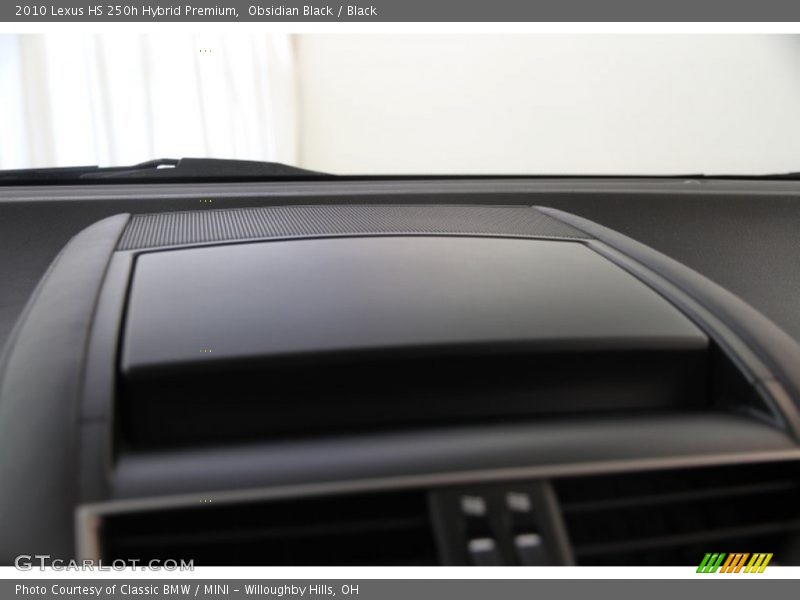 Obsidian Black / Black 2010 Lexus HS 250h Hybrid Premium
