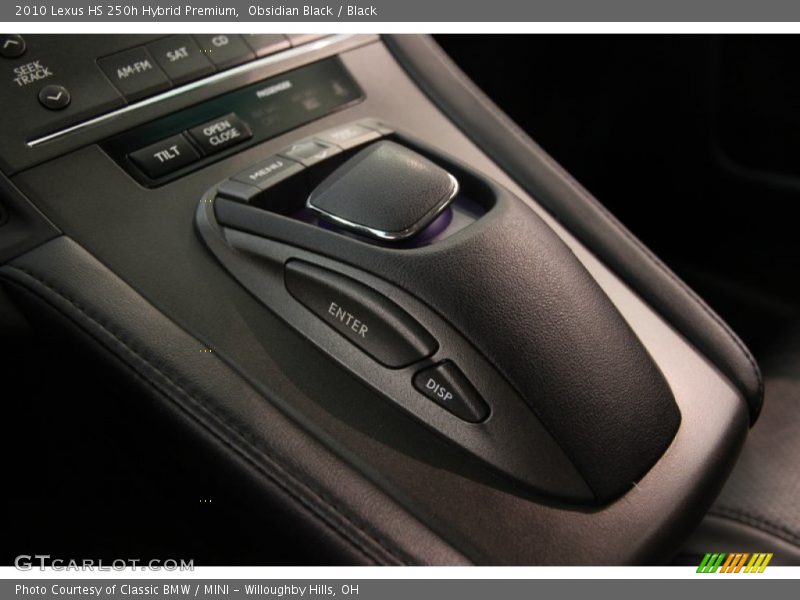 Obsidian Black / Black 2010 Lexus HS 250h Hybrid Premium