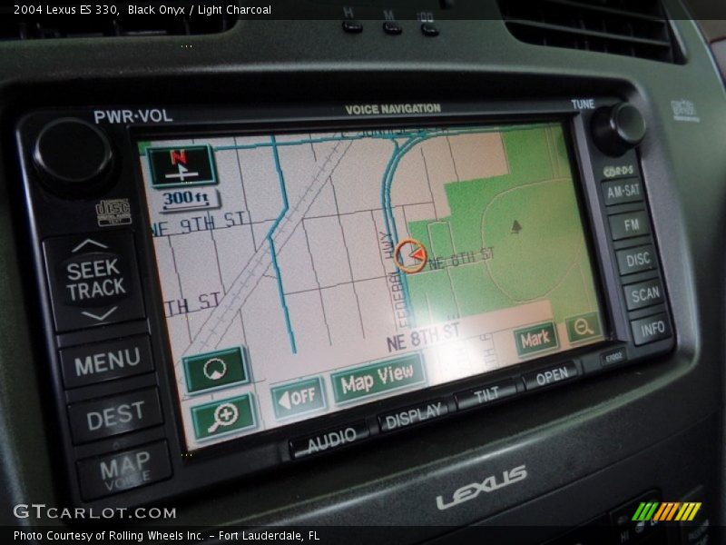Black Onyx / Light Charcoal 2004 Lexus ES 330